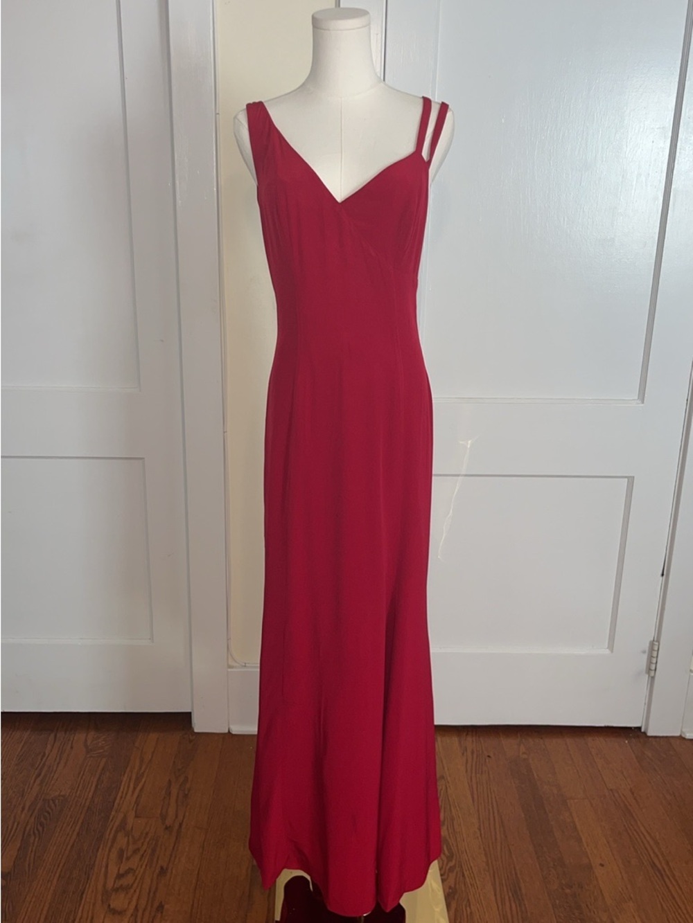 Vintage Christian Lacroix Red Gown FR 38 Anna Bayle Archive
